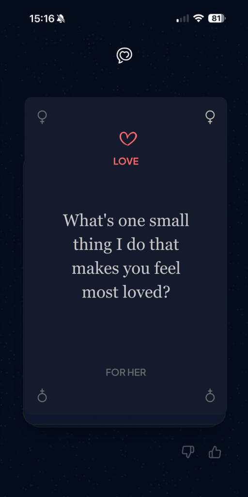 Closer App Screenshot